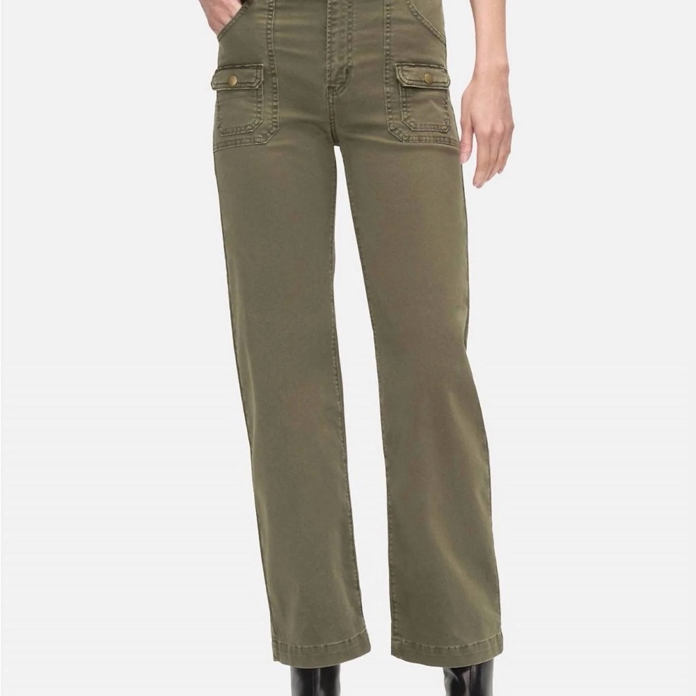 Frame - Women's Washed Utility Pocket Pants